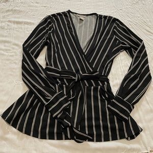 Peplum blouse. Size S